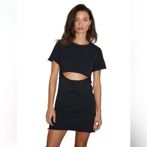 LNA Dillion black dress